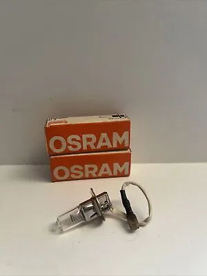 2) New Osram H3 Halogen Bulb 12V 55W 64151 PK22S Vintage Made In Germany NOS! • $29.99