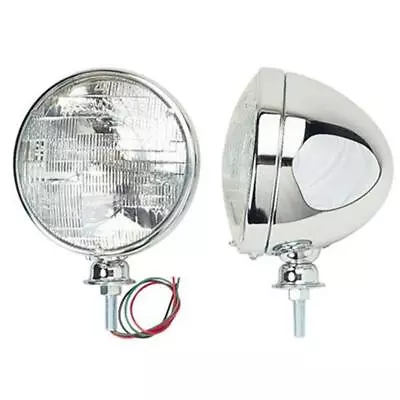 Stainless Steel Universal Dietz-Type 7  Headlights With Halogen Bulb • $108.99