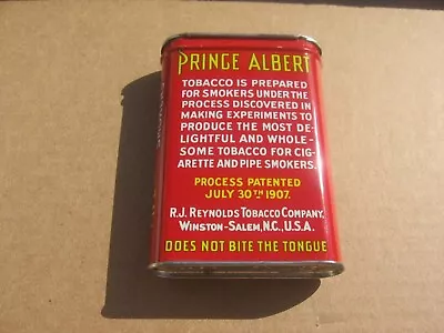 Prince Albert Tobacco Pocket Tin Can Cigarette Pipe Smokers  R J Reynolds • $10.50