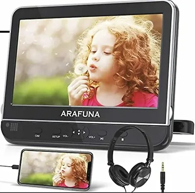 Car DVD Player With Headrest Mount ARAFUNA Single Screen  • £69.99