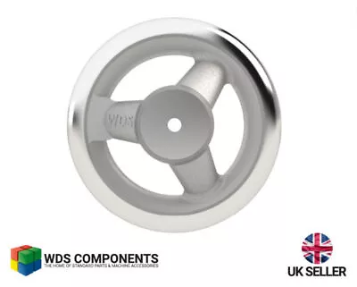 £7.42 • Buy Three Spoke Round Turned Rim Hand Wheel Handwheel With Milling Machine Lathe WDS