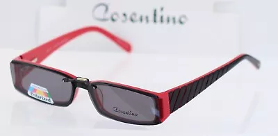 Lot Of 13 New Optical Frames With Polarized Magnetic Clips C0024 Black Red 49-18 • $25