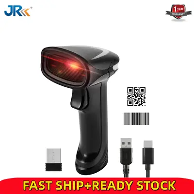 JR Wireless 1D 2D Bluetooth Barcode Scanner QR Code Reader For PC IPhone Android • $5.94