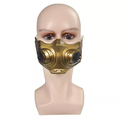Scorpion Mortal Kombat Cosplay Latex Masks Halloween Party Costume Props • $9.29