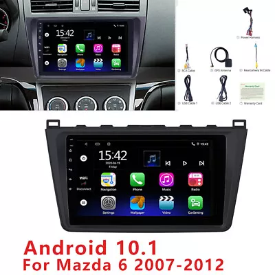 For Mazda 6 2007-2012 Car Stereo GPS Radio Navigation WIFI Android 10.1 2+16GB • $115.99