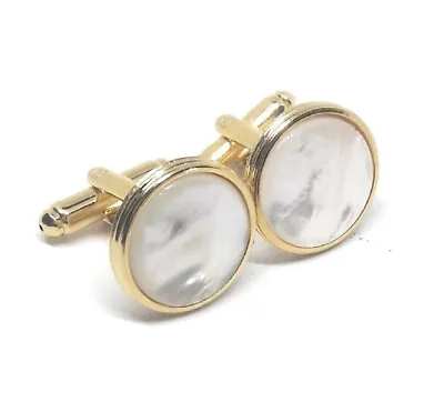 Mother Of Pearl Cufflinks • $17.95