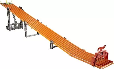 Hot Wheels 6-Lane Raceway 8ft Track That Rolls Up For Storage 6 Cars 1:64 Cars • $122.99