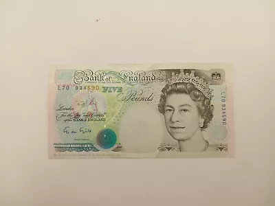Kentfield L70 £5 Pound Bank Note 1990 • £20