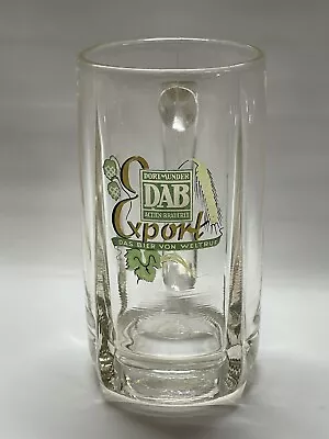 DAB Export Das Bier Von Weltruf Germany 0.3L Glass Beer Mug Fast Shipping Nice • $6.99