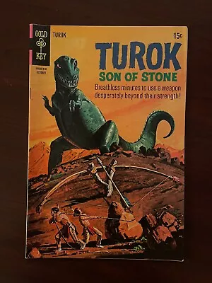 Turok Son Of Stone #67 (Gold Key 1969) Silver Age Dinosaur Adventure 7.0 F/VF • £17.81