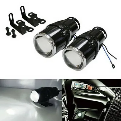 2.25  Bullet Projector Fog Light Lamps For Any Car SUV Truck Bike Add-On • $32.39