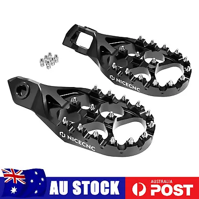 NICECNC Forged Foot Pegs For KTM 125 250 300 350 450 500 XC SX XCF SXF 2023-2024 • $83.99