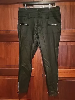 City Chic Leather Look / Wet Look Jeans Size 20 • $20
