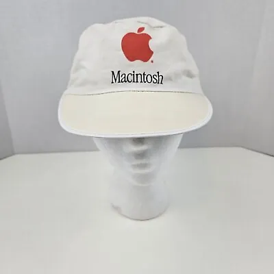 Vintage Microsoft Apple Macintosh Hat White  • $99.99