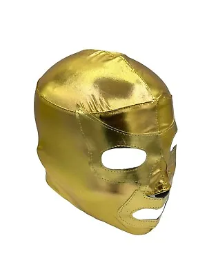 RAMSES Adult (Pro-Lycra) Nacho Libre Lucha Libre Wrestling Mask - Gold • $19.99