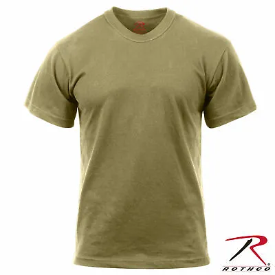 ARMY Mens AR 670-1 100% Cotton Coyote Brown T-Shirt Compliant MultiCam &OCP 2934 • $14.99