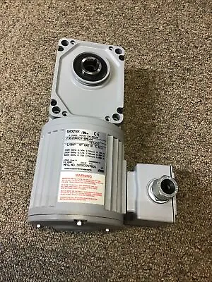 Brother F3S20N007-BMH4A 3 Phase Induction Motor 1/8 HP 7.5:1 • $69.99