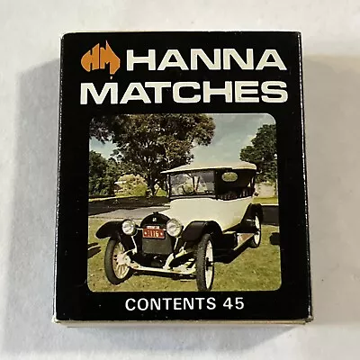 Hanna Matches & Sterling Cigarettes Vintage Car Series Matchbox 1918 Buick • $6.50