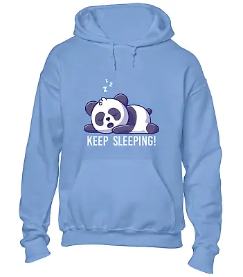 Keep Sleeping Panda Hoody Hoodie Cool Cute Animal Lover Design Gift Idea Top • £16.99