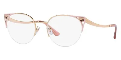 BVLGARI Eyeglasses BV2243 2062 Pink Gold & Pink Frame W/ Clear Demo Lens • $307.72