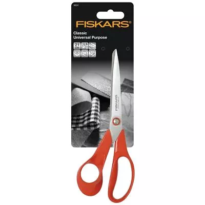 Fiskars Classic Left Handed Scissors General Purpose Tailor Shears 21cm/8.25in • £17.99