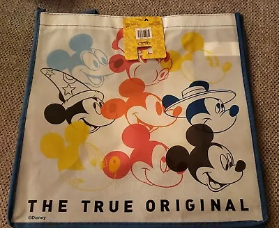 New Legacy Disney Mickey Mouse Shopper Tote Reusable Grocery Bag • $9