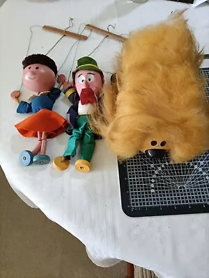 3 Pelham Puppets  Magic Roundabout Florence Mr Rusty  Jumpettes And Dougal • £24