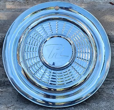 $39.99 • Buy (1) Vintage OEM 1959-1960 Nash Rambler Custom 15  Chrome Hubcap Wheel Cover #01