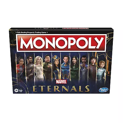 Monopoly: Marvel Studios' Eternals Edition Board Game Ages 8* • $15.50