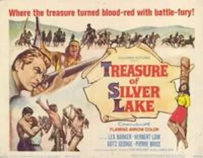 Treasure Of Silver Lake Starring Lex Barker Pierre Brice Karin Dor • £3.50