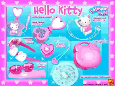 2002 Hello Kitty Mcdonalds Happy Meal Toys - U - Pick • $7.99