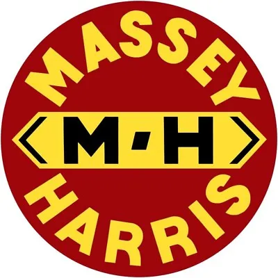 Massey Harris MH Tractors NEW Metal Sign: 14  Dia. Steel Round Style • $54.88