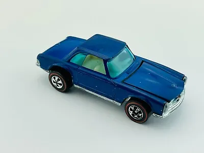 Hot Wheels Redline MERCEDES BENZ 280SL 1973 Dark Blue Enamel Very Nice !!! • $295