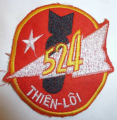 THUNDER - VNAF ARVN Patch - 524th Fighter Squadron - Vietnam War - M.678 • $18.33