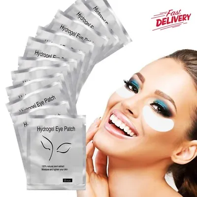 2/50/100 Pairs Under Eye Pads Eyelash Pad Gel Patch Lint Lashes Extension Mask • $2.95