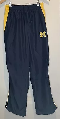 Colosseum Athletics The Original  Michigan Drawstring Tie Track Jogging Pants M • $20