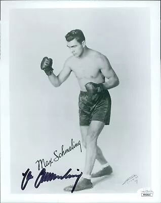 Max Schmeling Boxer Signed 8x10 Glossy Photo JSA Authenticated • $64.99