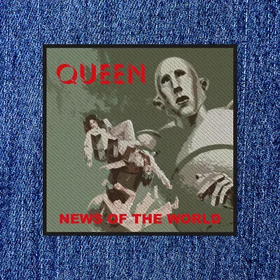 Queen - News Of The World  (new) Sew On Patch Official Band Merch • £4.75