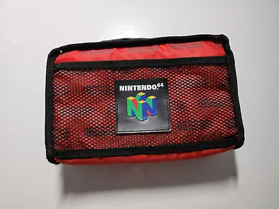 Nintendo 64 Game Carry Case Storage 10 Games Official -GOOD CONDITION- • $51.37