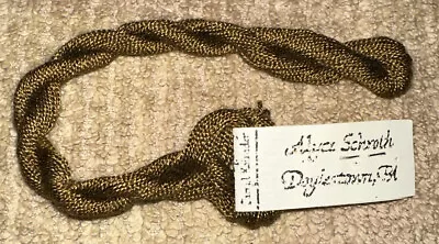 Vintage Alyce Schroth Hand Dyed Spun Silk 20yds Soft Green Embroidery Floss • $9.97