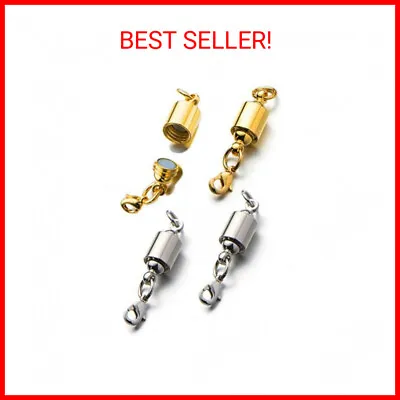 Zpsolution Magnetic Jewelry Clasps For Necklace Bracelet Screw-in System • $13.99