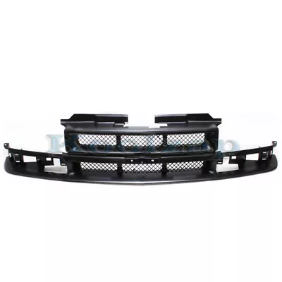 For 98-05 Blazer & S10 Pickup Truck Front Grille Assembly Black With Mesh Insert • $137.95