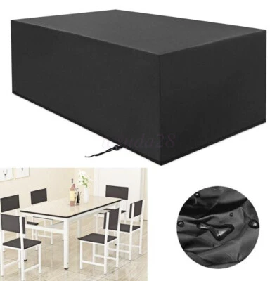 $19.22 • Buy Waterproof IN/Outdoor Furniture Cover Garden Patio Rain UV Sofa Table Protector