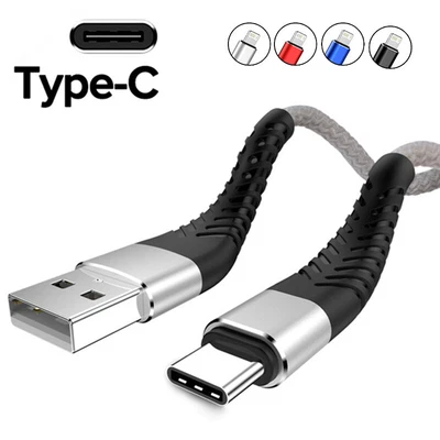 $7.35 • Buy Heavy Duty Fast Charge USB C Cable For Samsung S22 S21 S10 Type C Charger Cord