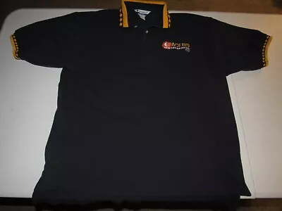 Indiana Pacers Men's NBA Champion Blue Short Sleeve Polo Shirt Size XL • $7.99