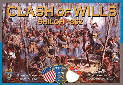 Clash Of Wills - Shiloh 1862.  Mayfair Games.  Punched And Complete. • $19.99