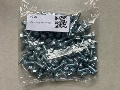 100 License Plate Screws For Import Cars | Metric 6mm X 16mm (#790) • $14.99