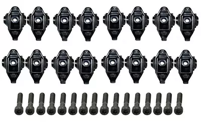 Rocker Arms Set W/ Upgraded Trunions W/ Bolts For 1997+ Chevrolet Gen III IV LS • $199.95