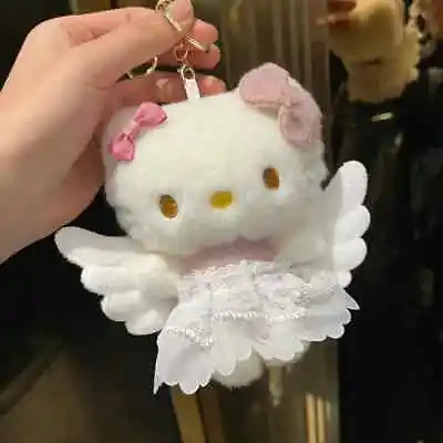 Hello Kitty 💗 Fairy Dress Angel Plush Backpack  Keychain Sanrio Pendant Gift • $16.99