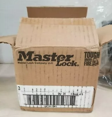 Lot Of 24 - Master Lock #3 Padlock Laminated Steel 1-9/16  X 3/4  #68600 • $185